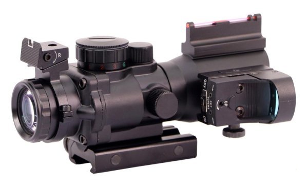 TITAN TACTICAL SIGHT HOLOGRAPHIC 4x32 PRDL 20MM BK