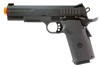 KJW GBB HI-CAPA KP-08 FULL METAL BLOWBACK AIRSOFT PISTOL BLACK Arsenal Sports