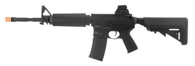 KWA AEG 3 RM4 A1 ELECTRIC RECOIL BLOWBACK AIRSOFT RIFLE BLACK Arsenal Sports