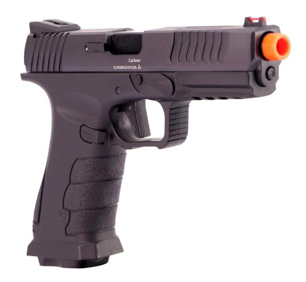 APS GBB / CO2 SHARK BLOWBACK AIRSOFT PISTOL BLACK