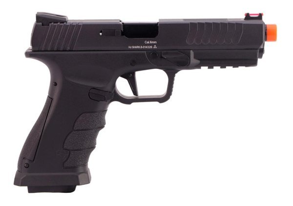 APS GBB / CO2 SHARK BLOWBACK AIRSOFT PISTOL BLACK