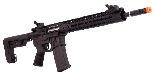 APS AEG ASR120 SILVER EDGE AIRSOFT RIFLE BLACK