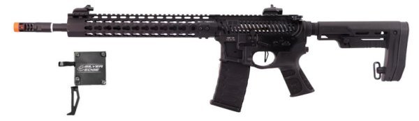 APS AEG ASR120 SILVER EDGE AIRSOFT RIFLE BLACK