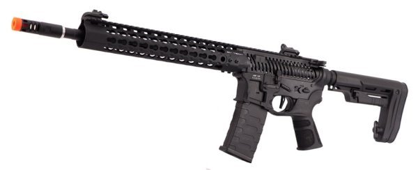 APS AEG ASR120 SILVER EDGE AIRSOFT RIFLE BLACK