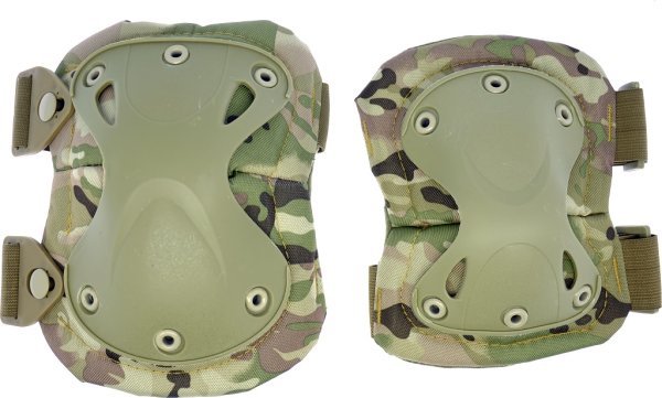 WOSPORT COTOVELEIRA & JOELHEIRA SET MULTICAM