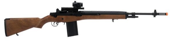 CYMA AEG M14 SPORT AIRSOFT RIFLE WOOD