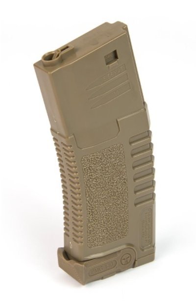 AMOEBA MAGAZINE 140R MID-CAP WITH PULL MAG POLYMER FOR M4 / M16 TAN Arsenal Sports
