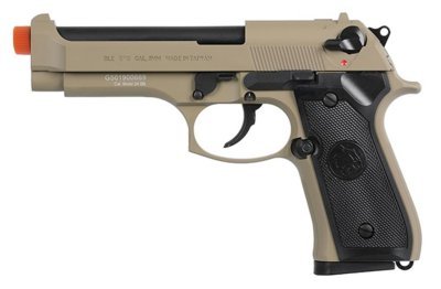 ICS GBB BM9 BLOWBACK AIRSOFT PISTOL DUAL TONE Arsenal Sports