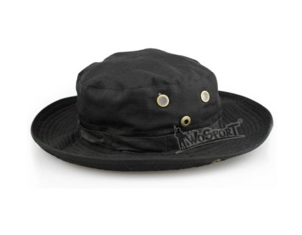 WOSPORT BOONIE HAT BLACK