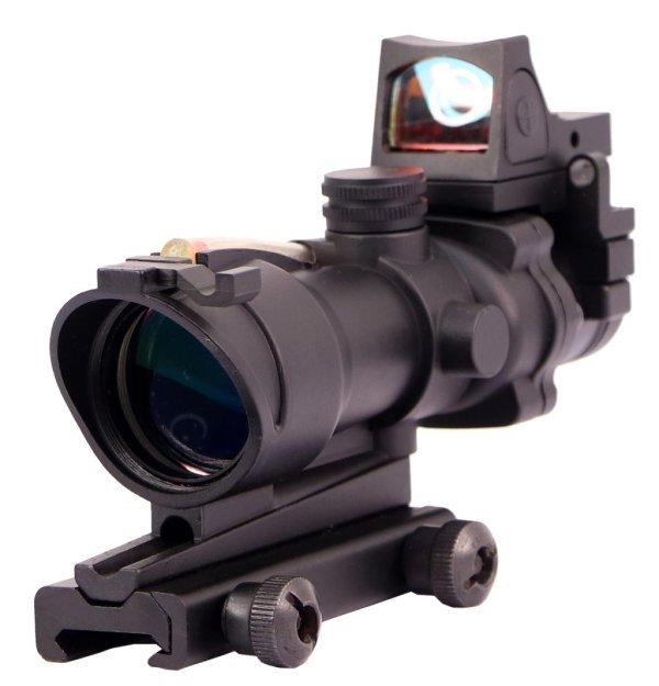 TITAN TACTICAL SIGHT HOLOGRAPHIC 4x32 SBK FIBER 20MM BLACK