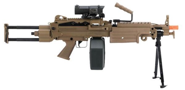 FN HERSTAL A&K CYBERGUN AEG M249 MINIMI 