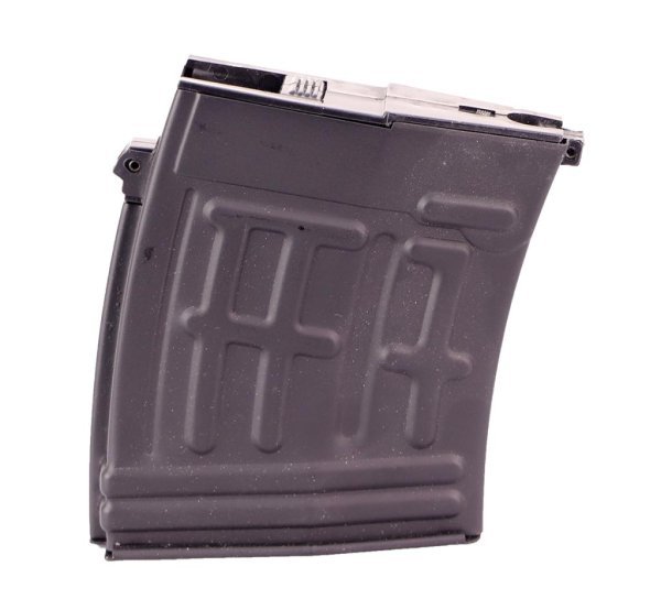 A&K MAGAZINE 190R METAL WITH WINDING FOR SNIPER SVD BLACK