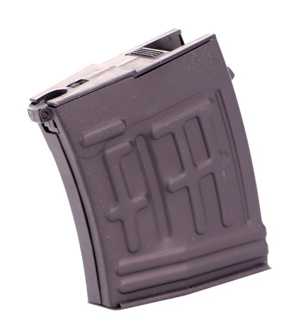 A&K MAGAZINE 190R METAL WITH WINDING FOR SNIPER SVD BLACK