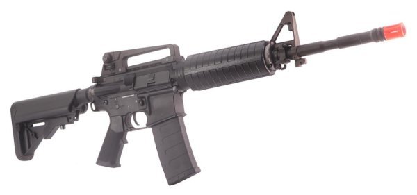 KWA AEG 2GX KM4A1 CARBINE AIRSOFT RIFLE BLACK