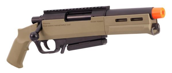 AMOEBA SPRING SNIPER STRIKER AS03 AIRSOFT RIFLE TAN