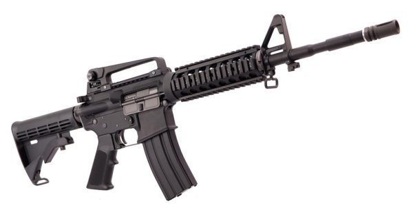 WE GBBR M4A1 OPEN BOLT FULL METAL BLOWBACK AIRSOFT RIFLE BLACK