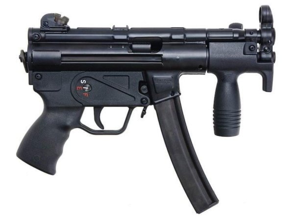 H&K UMAREX VFC LICENSED GBBR MP5K SMG BLOWBACK AIRSOFT RIFLE BLACK