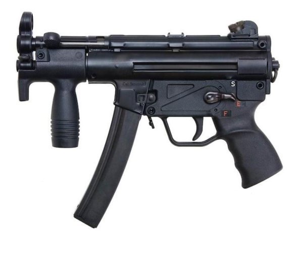 H&K UMAREX VFC LICENSED GBBR MP5K SMG BLOWBACK AIRSOFT RIFLE BLACK