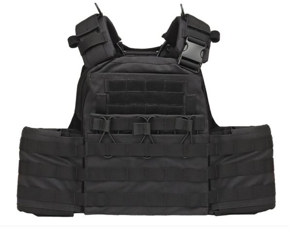 WOSPORT VEST CPC MOLLE PLATE CARRIER 1000D COMBAT BLACK