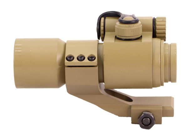 TITAN TACTICAL SIGHT RED DOT 20MM M2A TAN