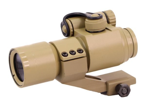 TITAN TACTICAL SIGHT RED DOT 20MM M2A TAN