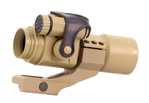 TITAN TACTICAL SIGHT RED DOT 20MM M2A TAN