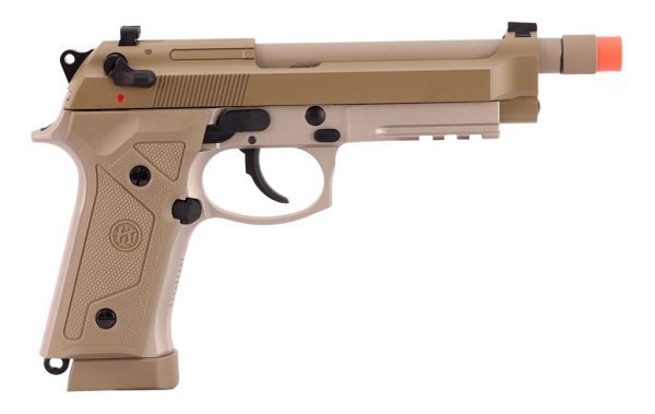 KROWN LAND SRC CO2 4.5MM KL-9 A3 BLOWBACK AIRGUN PISTOL DESERT