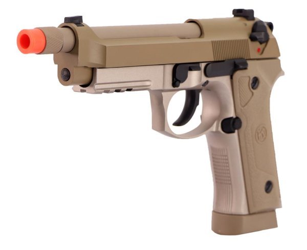 KROWN LAND SRC CO2 4.5MM KL-9 A3 BLOWBACK AIRGUN PISTOL DESERT