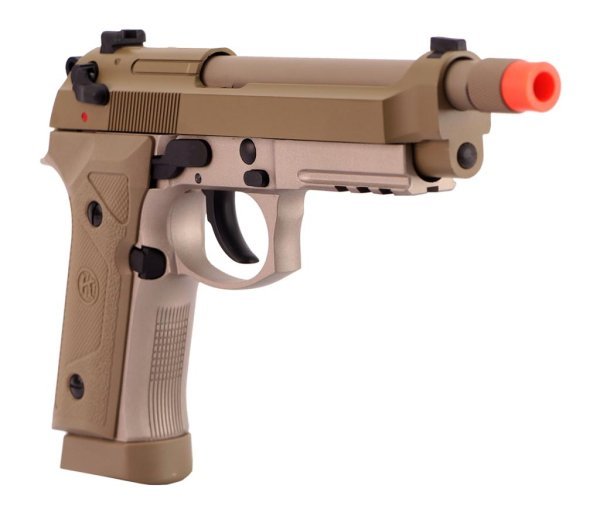 KROWN LAND SRC CO2 4.5MM KL-9 A3 BLOWBACK AIRGUN PISTOL DESERT