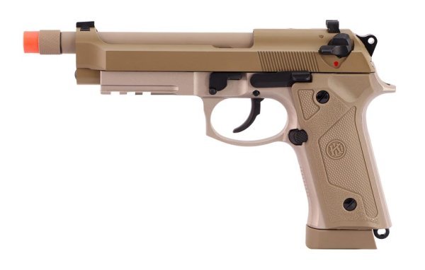 KROWN LAND SRC CO2 4.5MM KL-9 A3 BLOWBACK AIRGUN PISTOL DESERT