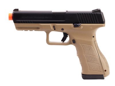 KWA GBB ATP LE2 BLOWBACK AIRSOFT PISTOL DUAL TONE Arsenal Sports