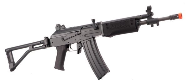 CYMA AEG AK GALIL SAR FULL METAL WITH FOLDING STOCK AIRSOFT RIFLE BLACK