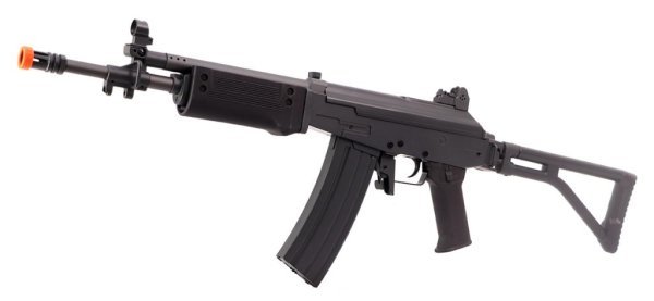 CYMA AEG AK GALIL SAR FULL METAL WITH FOLDING STOCK AIRSOFT RIFLE BLACK