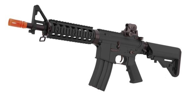 CYMA AEG M4 CQB POLYMER WITH ETU AIRSOFT RIFLE BLACK