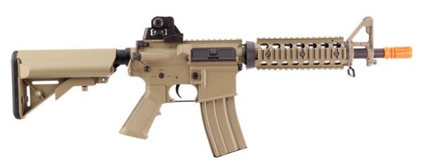 CYMA AEG M4 CQB POLYMER WITH ETU AIRSOFT RIFLE TAN