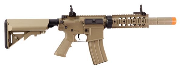 CYMA AEG M4 FFRAS SPORT SERIES WITH ETU AIRSOFT RIFLE TAN