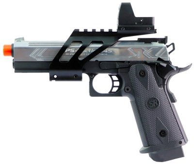 SRC GBB SR HI-CAPA 5.1 ATLET BLOW BACK PISTOL SILVER COMBO Arsenal Sports