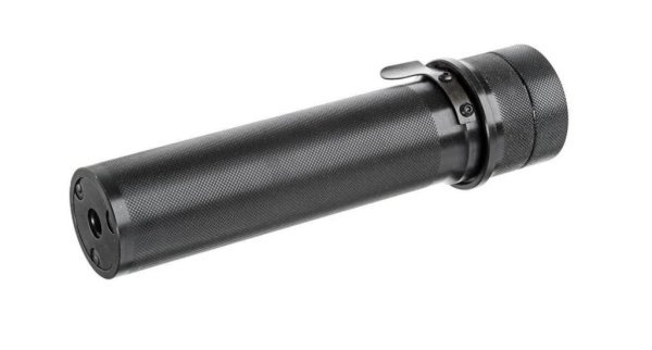 LCT MOCK SILENCER 195MM WITH TRACER PBS-1 14MM CCW BLACK