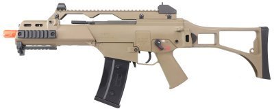 ARES AEG G36C WITH EFCS BLOWBACK AIRSOFT RIFLE FLAT DARK EARTH Arsenal Sports