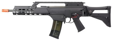 ARES AEG G36C WITH EFCS & IDZ STOCK BLOWBACK AIRSOFT RIFLE BLACK Arsenal Sports
