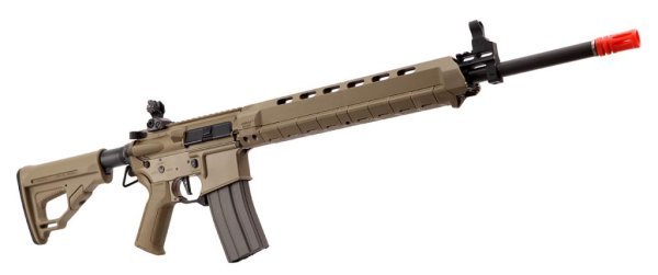 ARES AEG M4 AML EXTENDED CARBINE ASSAULT AIRSOFT RIFLE DESERT