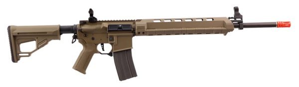 ARES AEG M4 AML EXTENDED CARBINE ASSAULT AIRSOFT RIFLE DESERT