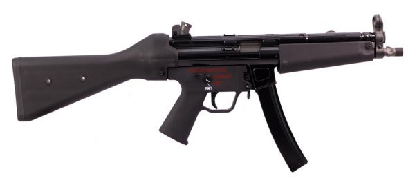 WE GBBR MP5A2 BLOWBACK SMG AIRSOFT RIFLE BLACK