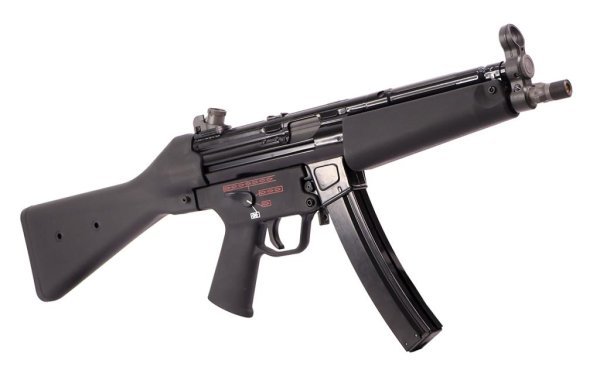 WE GBBR MP5A2 BLOWBACK SMG AIRSOFT RIFLE BLACK