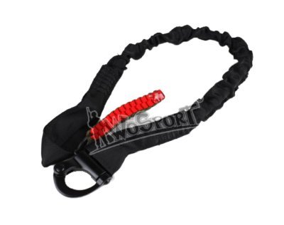 WOSPORT SLING QUICK RELEASE ELASTIC SAFETY ROPE BLACK Arsenal Sports