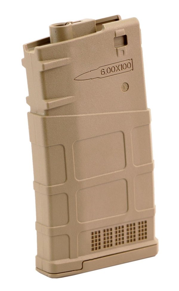 ARES MAGAZINE 100R MID-CAP FOR AR-308 DARK EARTH