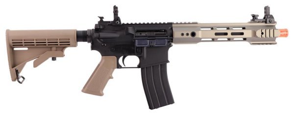 KJW GBBR M4 RIS-3 V3 C8 BLOWBACK AIRSOFT RIFLE DUAL TONE