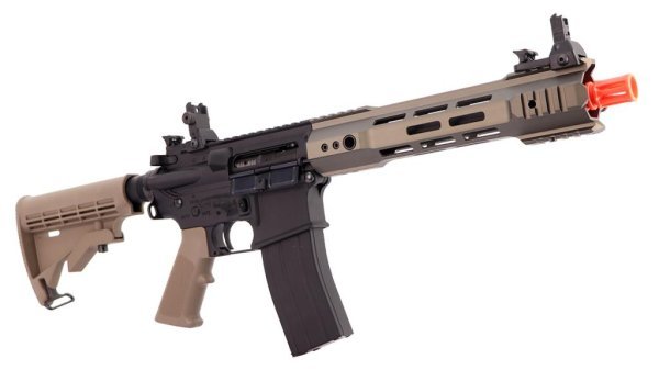 KJW GBBR M4 RIS-3 V3 C8 BLOWBACK AIRSOFT RIFLE DUAL TONE