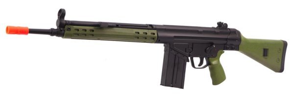 CLASSIC ARMY AEG G3 CA-A3 AIRSOF RIFLE OD GREEN