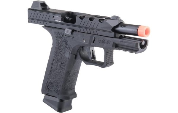 POSEIDON GBB ORION PERFORMANCE SERIES MODEL. 1 SELECT-FIRE BLOWBACK AIRSOFT PISTOL BLACK